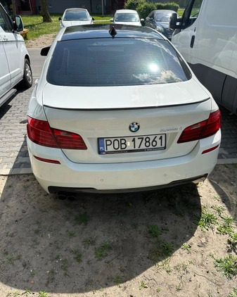 BMW Seria 5 cena 72900 przebieg: 135500, rok produkcji 2014 z Rogoźno małe 46